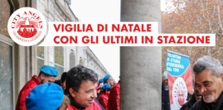 City Angels, preghiera con i senza fissa dimora domenica 24 davanti Hotel Gallia