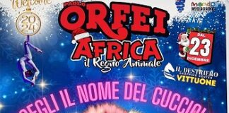Vittuone: Il Circo Paolo Orfei presenta, “Africa, Il Regno Animale”