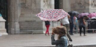 Meteo, allerta per vento