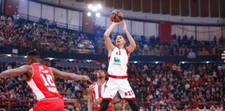 Eurolega, l’Olimpia fa quello che può ma contro l’Olympiacos non basta