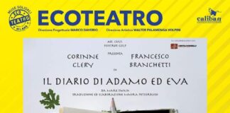 Diario di Adamo ed Eva, da venerdì 19 a domenica 21 all’EcoTeatro con Corinne Clery