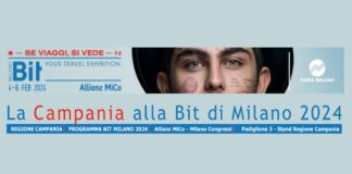 Alla BIT di Milano dal 4 febbraio arrivano eventi e talk allo stand della Campania con Unioncamere