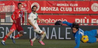 Monza di corto muso sul Sassuolo