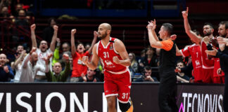 Eurolega, vittoria Olimpia contro i campioni del Real Madrid