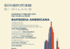 Rapsodia Americana, domenica 11 in Conservatorio