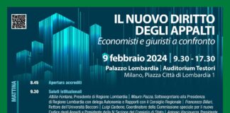 Il nuovo codice degli appalti, appuntamento in Regione venerdì 9