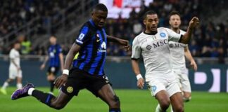 L’Inter si ferma a 10, l’ex Juan Jesus (che ha denunciato un insulto razzista di Acerbi) trova il pari