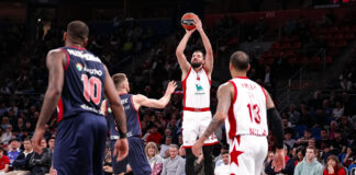 Euroleega, Olimpia mai in partita contro il Baskonia