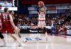 Olimpia sconfitta a Venezia
