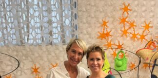 Cinzia Macchi, designer di LaMILANESA, riceve la visita della Duchessa del Lussemburgo per un incontro profondo e significativo
