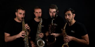 Musica al Tempio, appuntamento con Alma Saxophone Quartet sabato 23