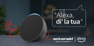 “Alexa, di’ la tua!” Contro la violenza verbale, usiamo la nostra voce. Alexa al fianco di ActionAid contro la violenza verbale, per sensibilizzare sull’impatto che il linguaggio, quando usato in maniera aggressiva, può avere sulla salute fisica e mentale delle persone