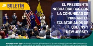 Il Presidente dell’Ecuador Daniel Noboa Azin incontra le comunità del Queens e del New Jersey