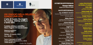 Grande successo della performance di Guido De Angelis al Teatro Comunale di Nardò con la direzione artistica di Marco Eugenio Di Giandomenico