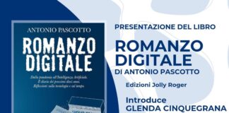 Antonio Pascotto presenta a Milano il suo nuovo libro ‘Romanzo Digitale’ Edizioni Jolly Roger