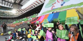 Domenica delle Palme, l’Arcivescovo Monsignor Delpini incontra i cresimandi a San Siro