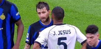 Caso Acerbi, nessuna squalifica per il difensore dell’Inter, per il giudice sportivo non c’è prova dell’insulto razzista a Juan Jesus