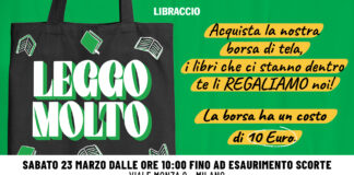 Libraccio, torna “Leggo Molto”, l’evento per incentivare alla lettura, per l’apertura della nuova libreria a Milano