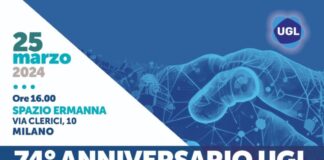74° anniversario UGL Dibattito sulla partecipazione Lunedì 25 Spazio Ermanna
