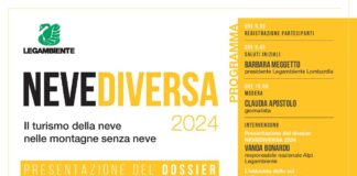 I dati del dossier Nevediversa 2024 di Legambiente con la mappatura degli impianti sciistici in difficoltà e un focus sulle Olimpiadi Milano Cortina tra ritardi e opere costose finanziate con un importo superiore a 30 milioni. Focus Lombardia