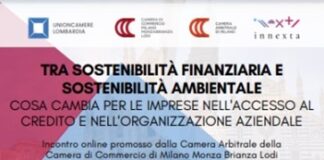 Tra sostenibilità finanziaria e sostenibilità ambientale, martedì 19 in Camera di Commercio