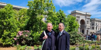 La “nuova” Piazza Duomo di Ermenegildo Zegna, via le palme