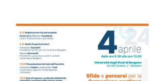 Formazione, incontro all’Università di Bergamo giovedì 4 a cura di Fondartigianato