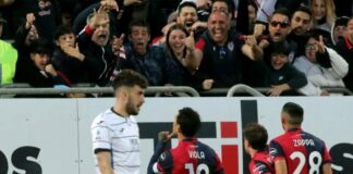 Atalanta beffata a Cagliari, la Champions si allontana