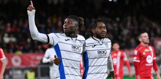 L’Atalanta vince a Monza e resta in corsa Champions