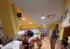 I clown dell’associazione SorridiMi APS in visita ai bimbi del reparto di Cardiochirurgia Pediatrica dell’IRCCS Policlinico San Donato