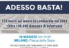 Basta morti sul lavoro, Uil porta 172 bare in Piazza della Scala venerdì 10