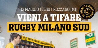 Per il bere della squadra, Ceres c’è, domenica 12 con il Rugby Milano Sud