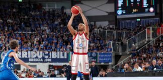 Olimpia, serie chiusa in gara 3 a Brescia, è la quarta finale di fila