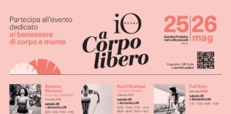 A Corpo Libero con iO Donna sabato 25 e domenica 26 ai Giardini Montanelli