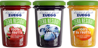 Zuegg presenta le composte Zero Residui 100% da Frutta con solo zucchero d’uva aggiunto