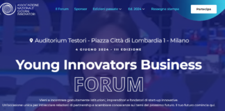 Innovazione, il 4 giugno a milano terza edizione ‘Young Innovators Business Forum’