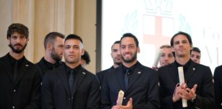 Seconda stella, consegnato l’Ambrogino d’Oro all’Inter