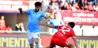 Il Monza riprende la Lazio in extremis