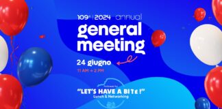 109ª Assemblea Annuale dei Soci AmCham Italy, lunedì 24 ai Chostri di San Barnaba