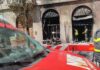 Incendio via Fra Galgario, proseguono i controlli. Vigili del Fuoco: estintori in officina c’erano