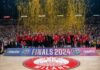 L’Olimpia non spreca il match point, è lo scudetto n.31, il terzo consecutivo per i ragazzi di Messina