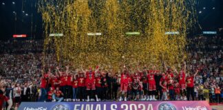 L’Olimpia non spreca il match point, è lo scudetto n.31, il terzo consecutivo per i ragazzi di Messina