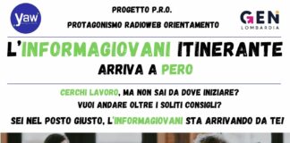 Informagiovani Itinerante, tappa a Pero mercoledì 19