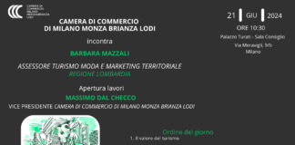 Turismo, incontro in Camera di Commercio con l’Assessore Regionale Mazzali venerdì 21