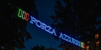 adidas e FIGC accendono d’azzurro la notte di Milano: luminarie tricolore su corso Sempione per supportare la Nazionale a EURO 2024M