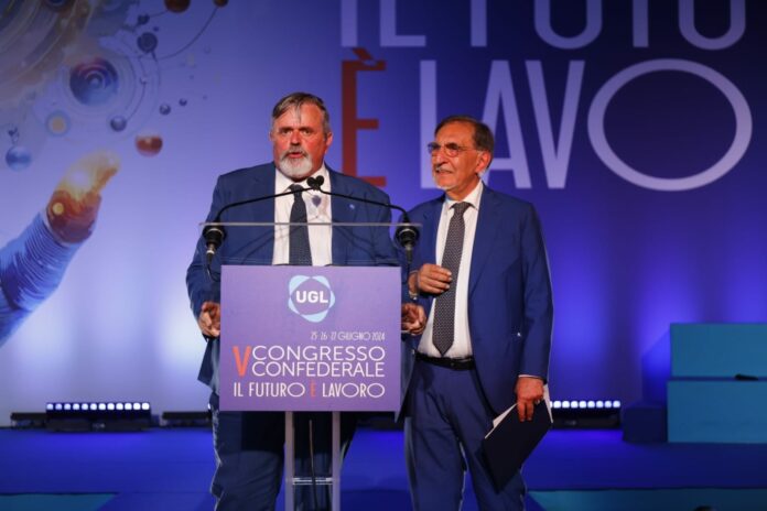 Paolo Capone, Segretario Generale dell’UGL e Ignazio La Russa, Presidente del Senato_