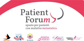 Patient Forum, spazio per pazienti con malattia metastatica’: come migliorare la qualità di vita delle donne con tumore al seno metastatico?