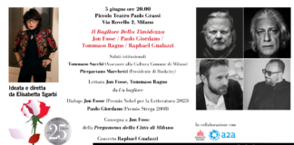 Il Nobel per la Letteratura Jon Fosse al Piccolo Teatro Grassi per La Milanesiana