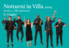 Tornano i Notturni in Villa Simonetta da lunedì 1 a venerdì 5 cura della Civica Scuola di Musica Claudio Abbado