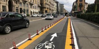 Ciclabile Corso Buenos Aires, critiche da commercianti e opposizione